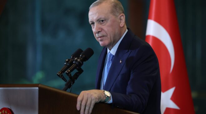 Cumhurbaşkanı Erdoğan’dan Şehit Polis Memuru Aydın Üyenarık’ın Ailesine Taziye Mesajı