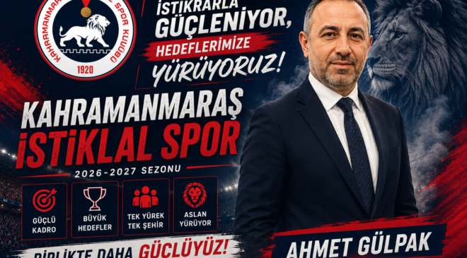 Kahramanmaraş İstiklal Spor’da Transfer Hareketliliği Sürüyor! İşte Açıklanan İsimler