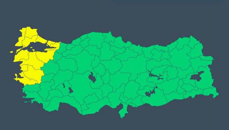 İçişleri Bakanlığı’ndan Marmara Ve Kuzey Ege İçin Fırtına Uyarısı