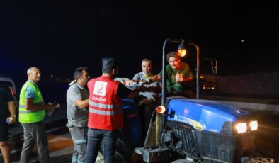 Türk Kızılay Orman Yangını Bölgelerinde Beslenme Desteğini Sürdürüyor