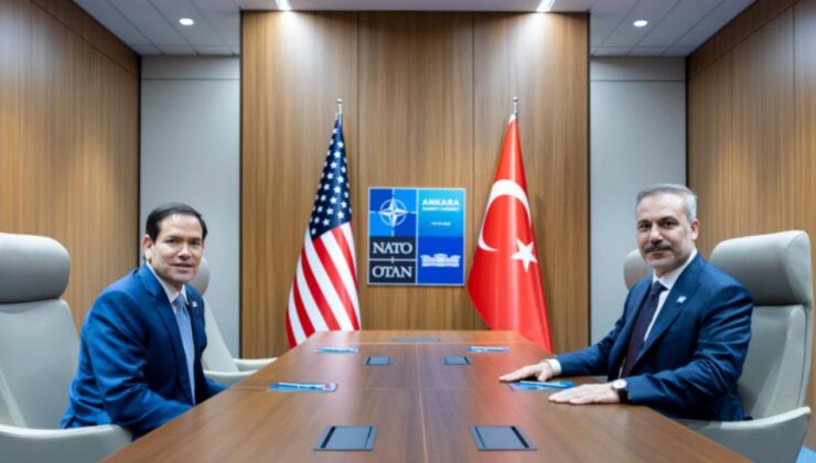Dışişleri Bakanı Fidan ABD’li Mevkidaşı Rubio İle Bir Araya Geldi
